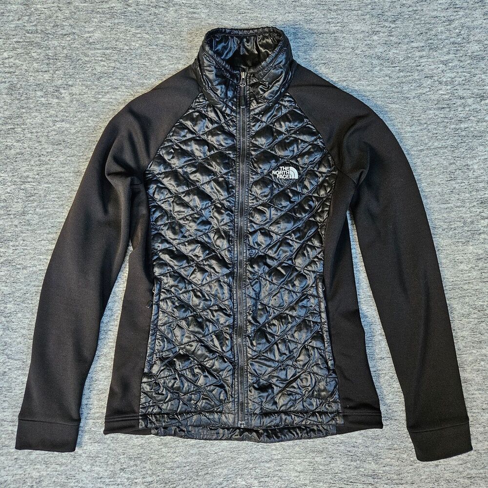 The North Face Women's Black Quilted Hybrid Jacket